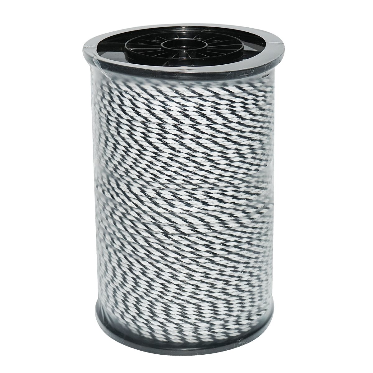 Rola fir alb-negru fi 4mm 3x0.2mm SS, 500m gard electric, rezistenta 9 Ohm Bourget